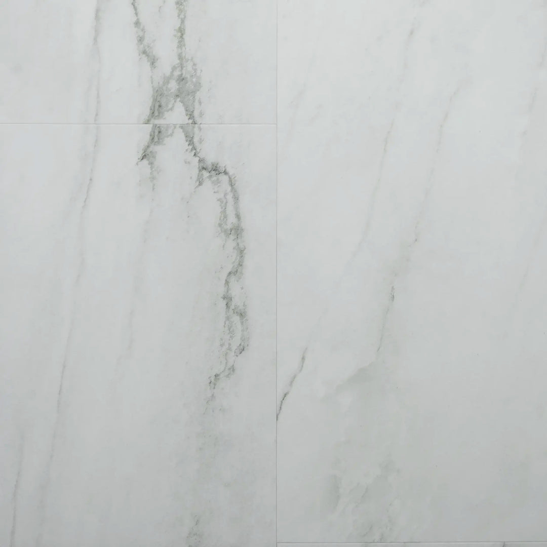 1707 Marble White Luxury Vinyl Plank Flooring Waterproof