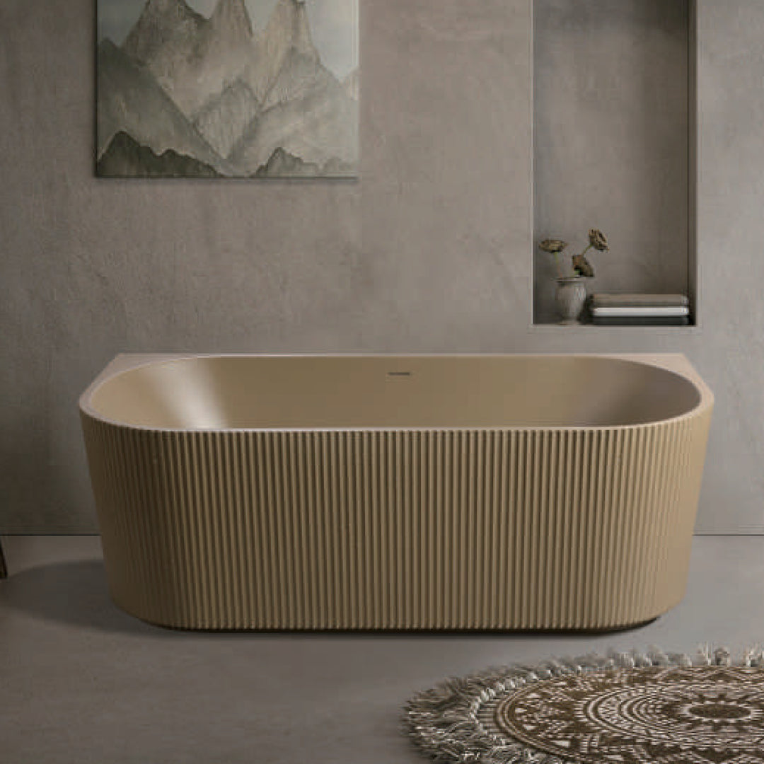 4239 C Matte Gold Soaking Bathtub
