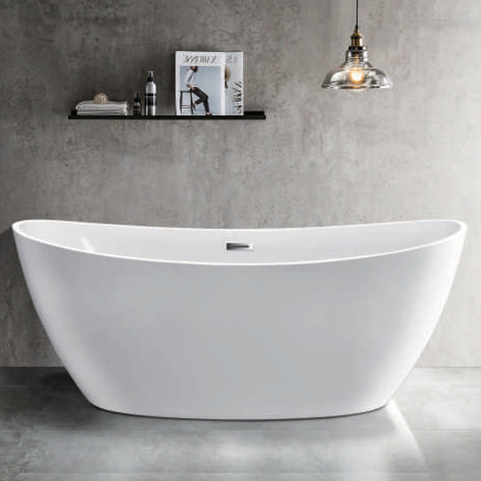 3255 Glossy White Soaking Bathtub