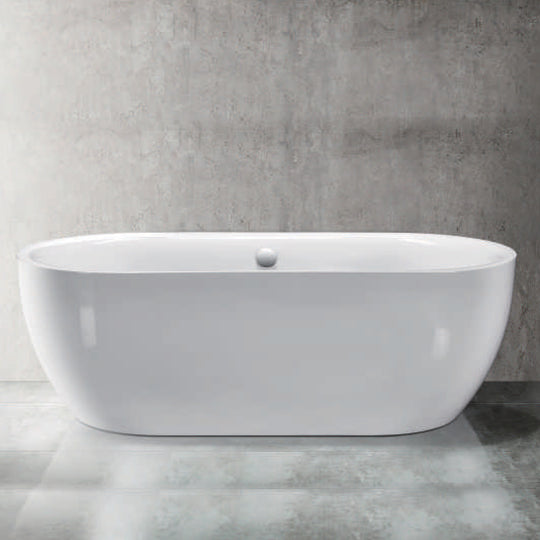 3256 Matte White Soaking Bathtub