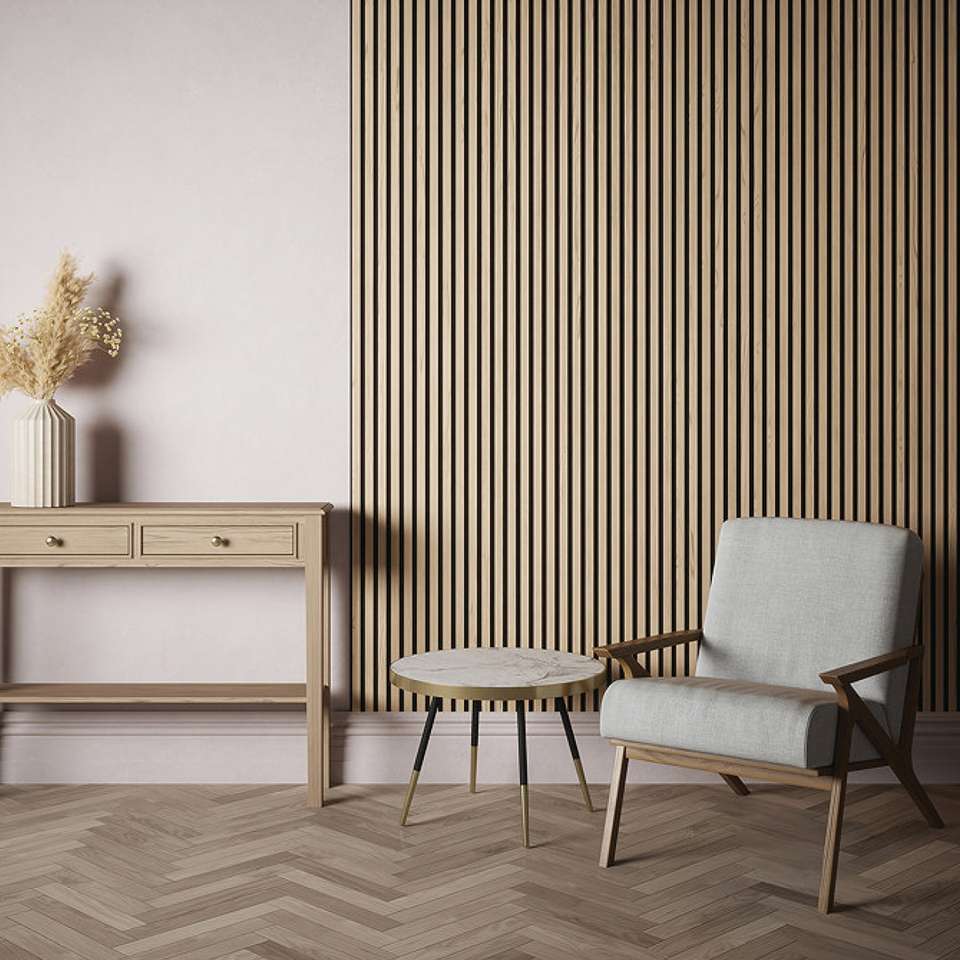 Oak Wood Acoustic Wall Panel