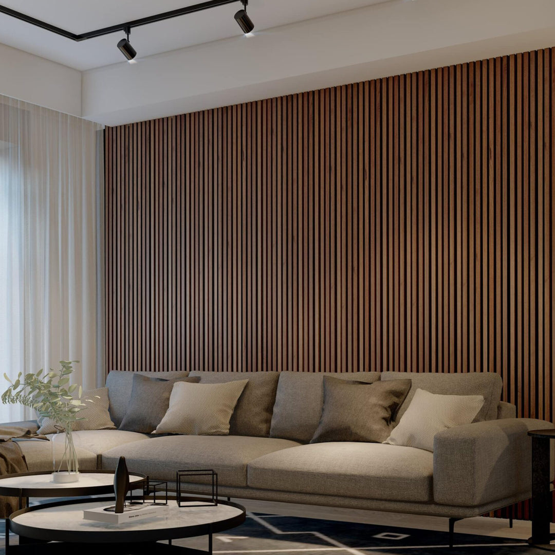 Walnut Wood Acoustic Wall Panel