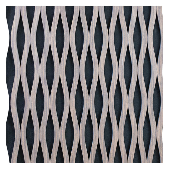 Cassia Siamea Wood Acoustic Wall Panel