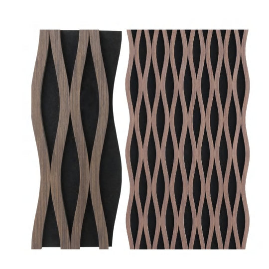 Cassia Siamea Wood Acoustic Wall Panel